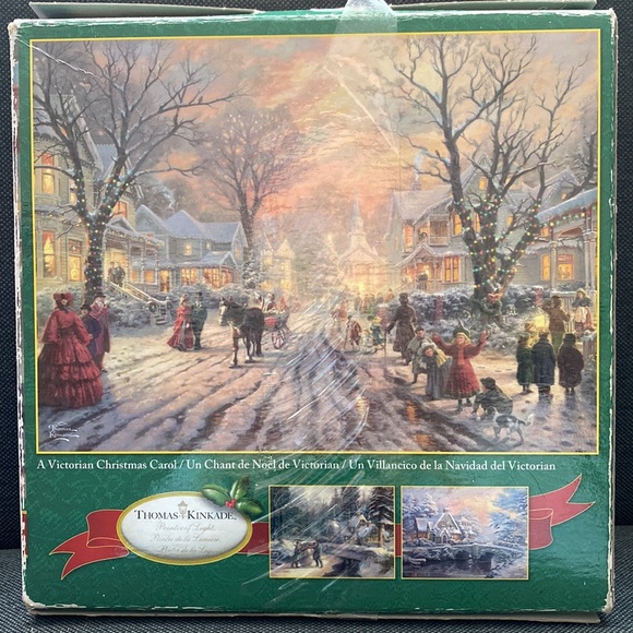 Thomas Kinkade A Victorian Christmas Carol Puzzle - Picture 3 of 7